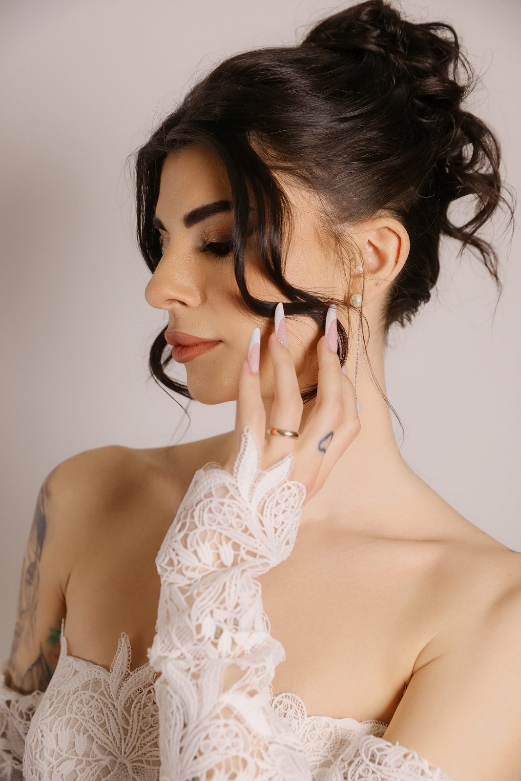 Sposa pronta per il grande giorno